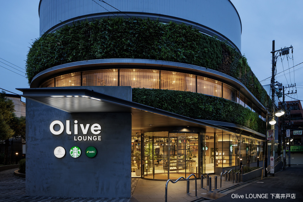 Olive LOUNGE内の店舗や提携店も